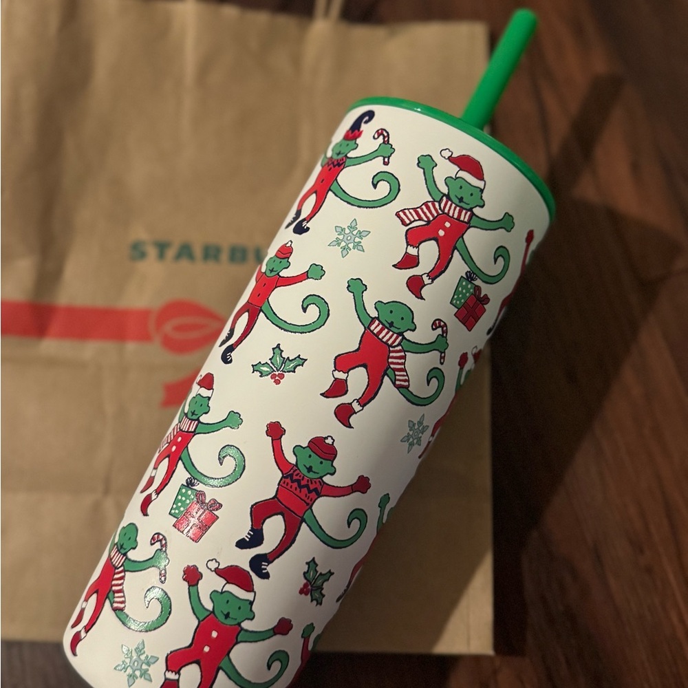 Starbucks X Roller Rabbit Christmas 2025